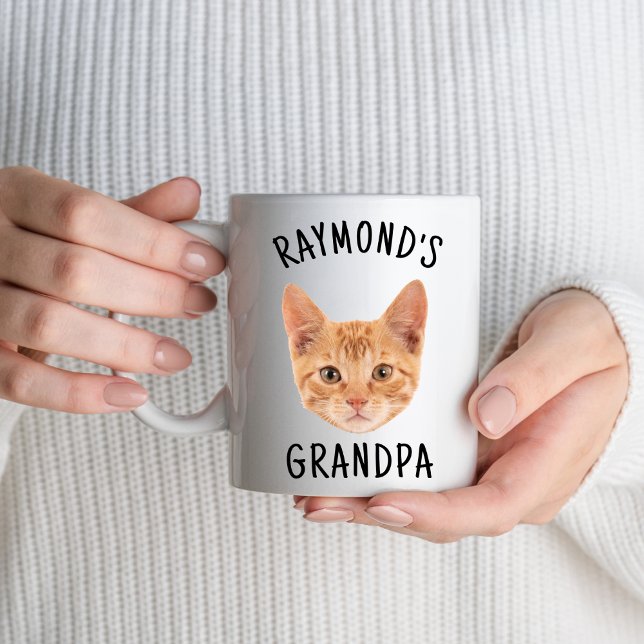 Mug Meilleur Cadeau Grandpa De Chat Pour Le Propriétai (Créateur téléchargé)