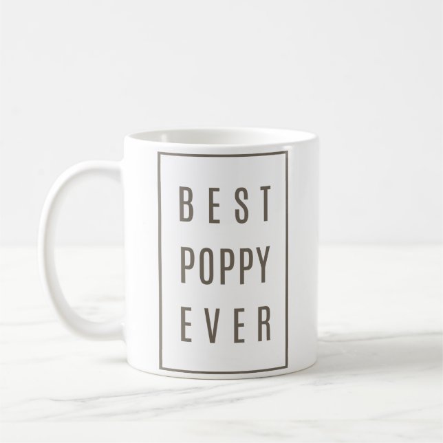 Mug Meilleur Cadeau Tee - shirt Jamais Pavot ! (Gauche)