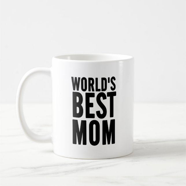 Mug Meilleur café maman du monde (Gauche)