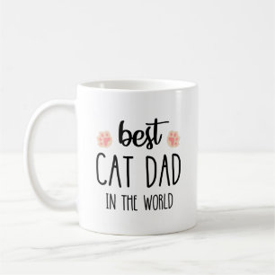 Mug Meilleur Chat Papa Dans Le Monde   Cadeau de Noël 