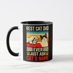 Mug Meilleur Chat Papa Jamais Demandez Le Nom Du Chat 