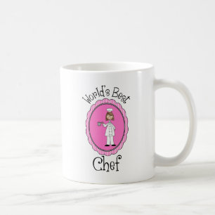 Mug Meilleur chef du monde - Femelle - Cadeaux et Tee