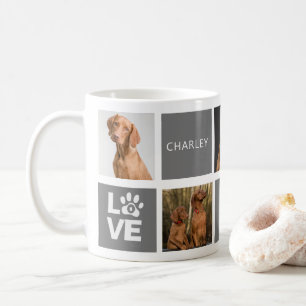 Mug Meilleur Chien Jamais Gris Personnalisé 5 Photo Mu