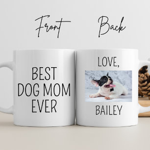 Mug Meilleur Chien Maman Jamais Personnaliser Photo Mo