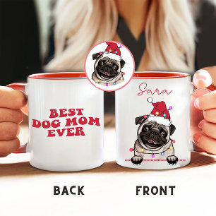Mug Meilleur chien Maman toujours chien cadeau de Noël