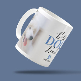 Mug Meilleur Chien Papa Animal de compagnie Photo Café