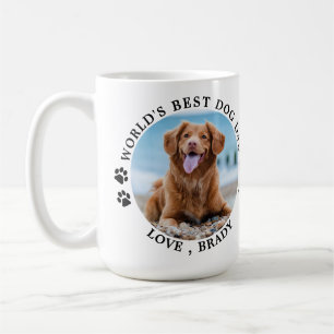 Mug Meilleur Chien Papa Empreintes de pattes Personnal