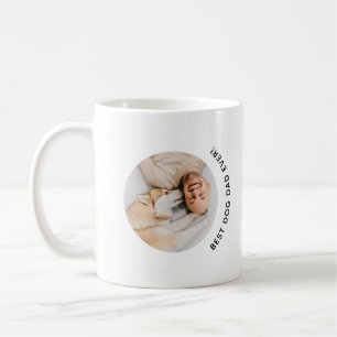 Mug Meilleur Chien Papa Jamais Fête des pères Photo pe