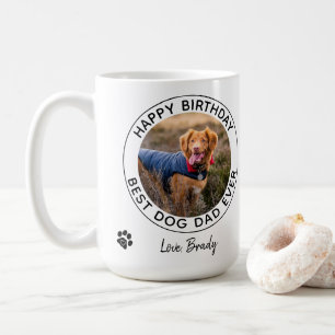 Mug Meilleur Chien Papa Jamais - Joyeux Anniversaire P