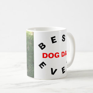 Mug Meilleur Chien Papa Jamais, Photo Chien