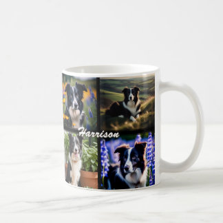 Mug Meilleur Chien Papa Jamais Photo Collage Nom perso