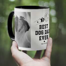 Mug Meilleur Chien Papa Jamais Pompe Poing
