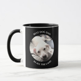 Mug Meilleur Chien Papa Photo Sweet White Chien Chien 