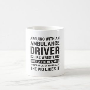 Mug Meilleur Conducteur Ambulance Paramètre Urgence Am