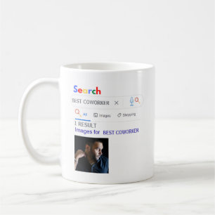 Mug MEILLEUR COWORKER Funny Adieu Laisser PHOTO Café