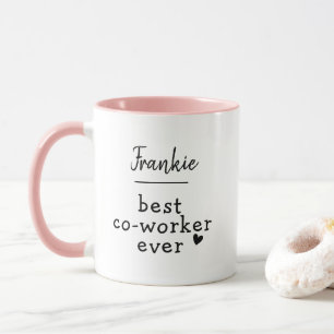 Mug Meilleur Coworker Personnalisé Jamais Colleague Ro