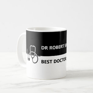 Mug Meilleur Docteur Ever Nom personnalisé Cadeau noi
