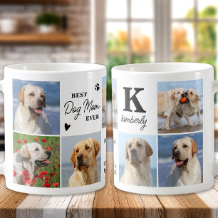 Mug Meilleur DOG MOM Toujours Personnalisé Moderne 7 P