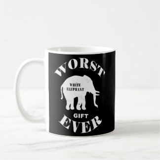 Mug Meilleur Eléphant Blanc Littéral Jamais Mignonne P