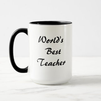 Mug Meilleur enseignant du monde