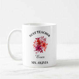 Mug Meilleur Enseignant Ever Mug, Cadeau Enseignant Pe