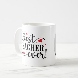 Mug Meilleur enseignant jamais appréciation photo pers