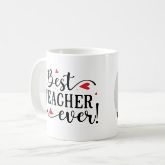 Mug Meilleur enseignant jamais appréciation photo pers