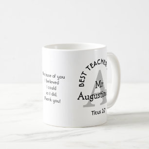 Mug MEILLEUR ENSEIGNANT JAMAIS Personnalisé