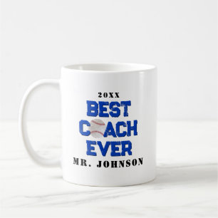 Mug Meilleur Entraîneur De Baseball