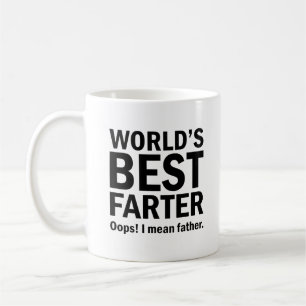 Mug Meilleur Farter du monde Citation drôle avec te