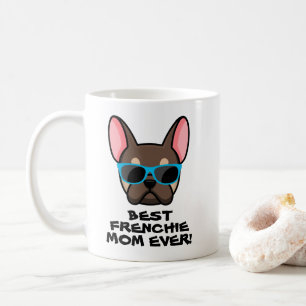 Mug Meilleur Frenchie Maman Fête des Mères Brown Tan F