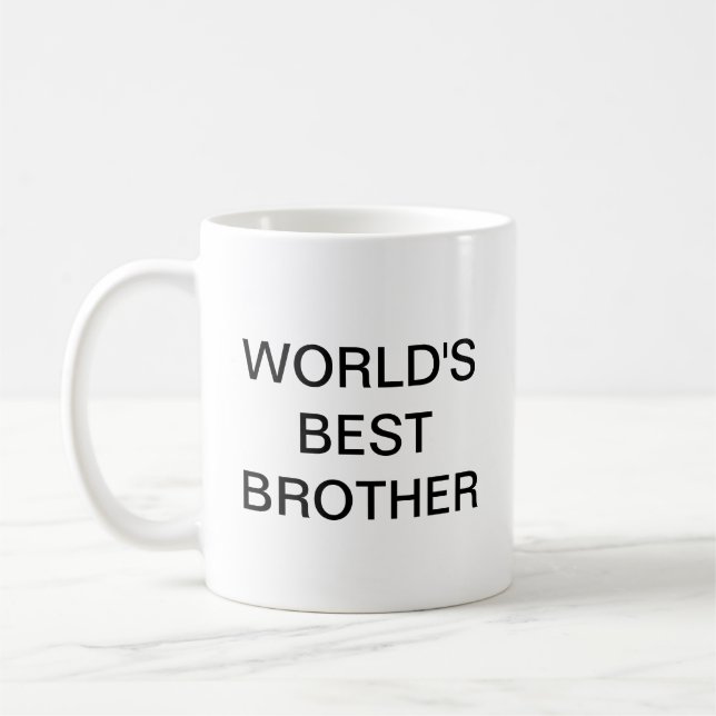 Mug Meilleur FRÈRE du monde (Gauche)
