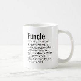 Mug Meilleur Funcle du monde, Oncle Définition moderne