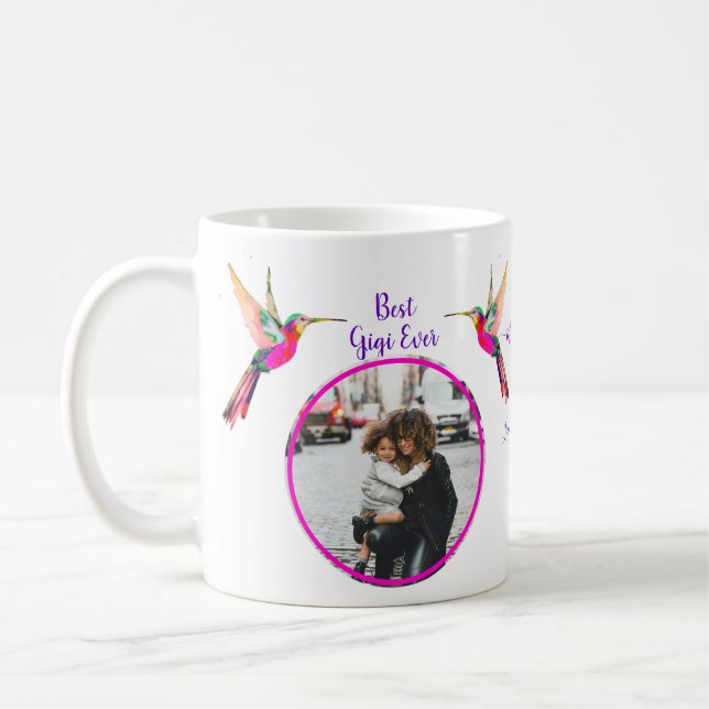 Mug Meilleur Gigi Jamais ! Photo de famille Café Colib (Gauche)