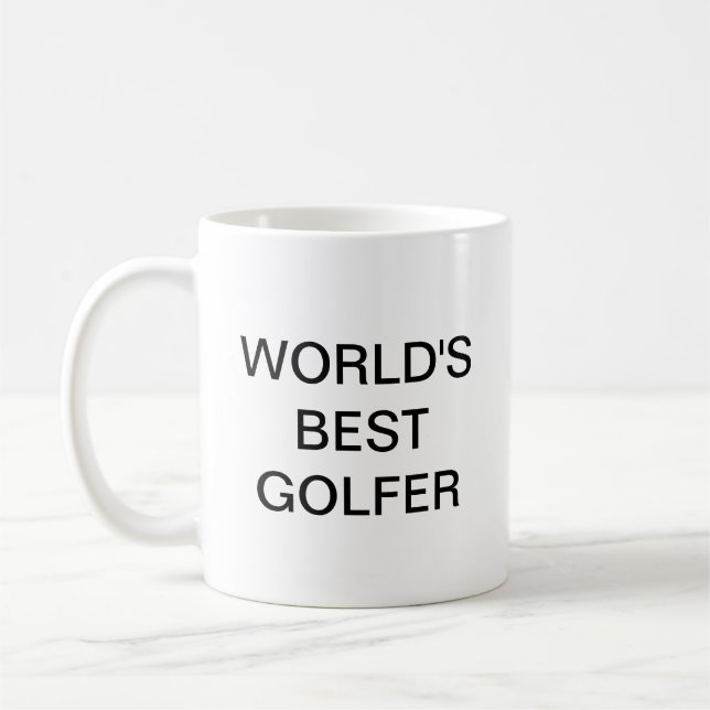 Mug Meilleur golfeur du monde (Gauche)
