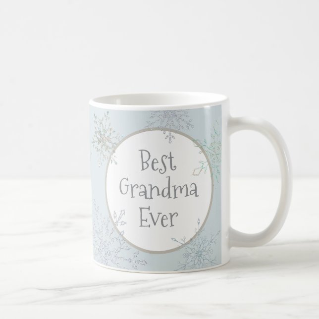 Mug Meilleur grand-mère jamais photo lumière Flèche de (Droite)