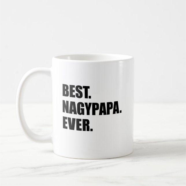 Mug Meilleur grand-père de Nagypapa (Gauche)