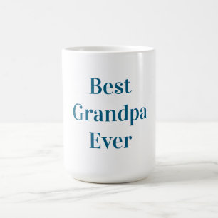 Mug Meilleur Grand-Père de tous les temps en bleu