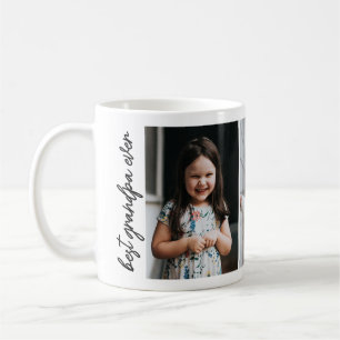 Mug Meilleur Grand-Père du Monde Collage de 3 Photos M