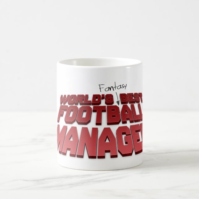 Mug Meilleur Imaginaire de Football Manager au monde (Centre)