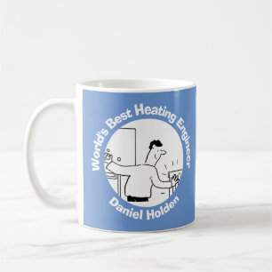 Mug Meilleur ingénieur de chauffage au monde à perso