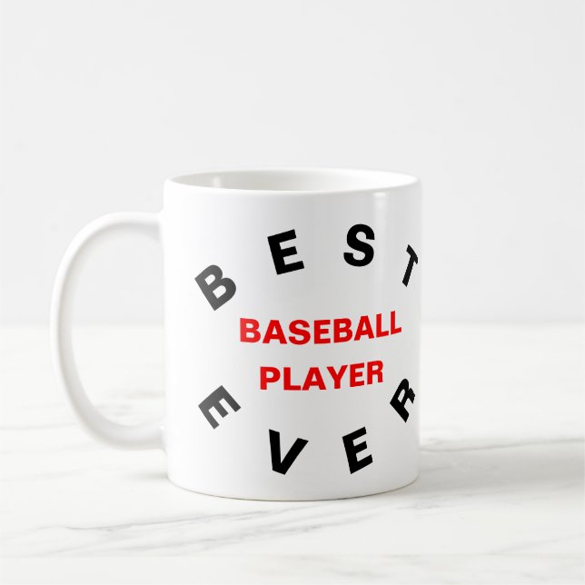 Mug Meilleur joueur de baseball jamais (Gauche)