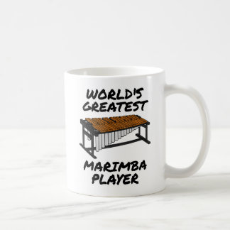 Mug Meilleur Joueur Marimba du monde, Marimbist Funny