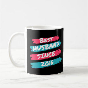Mug Meilleur Mari depuis 2016 8e anniversaire de Maria