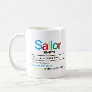 Mug Meilleur marin jamais Search moteur de recherche R