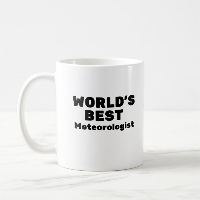 Mug Meilleur météorologue du monde (Gauche)