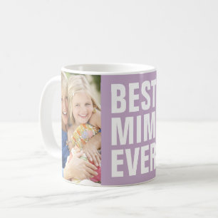 Mug Meilleur. Mimi. Jamais. Fête des mères 2 Photo Caf
