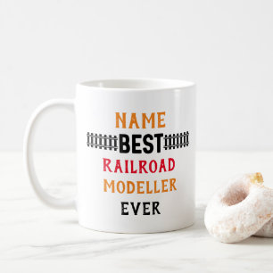 Mug Meilleur Modeleur de chemin de fer jamais utilisé