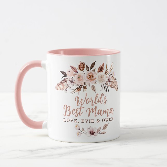 Mug Meilleur Monde Mama Boho (Gauche)