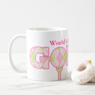 Mug Meilleur Nan & Golfer du monde amusant golf de la 
